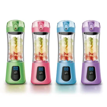 Factory Direct Selling Household Plug Juice Extractor Portable Mini Fruit Juicing Cup High-Power Electric Juice Cup on Behalf