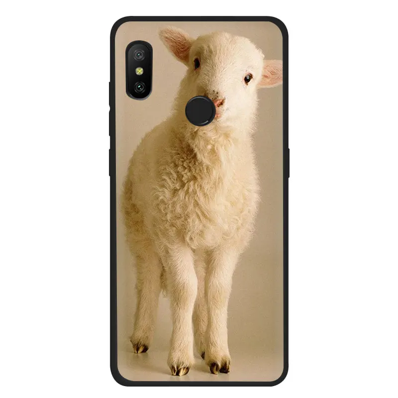 B1 Мягкий ТПУ чехол для телефона EWAU sheep для Xiaomi Redmi Note 4 4X5 6 7 8 Pro 5A Prime - Цвет: B1