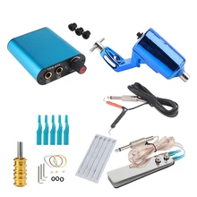 Hthl-двигатель татуировки роторная машина Профессиональный боди-арт шейдер для татуажа оборудование для боди-арта татуировки синий США штекер