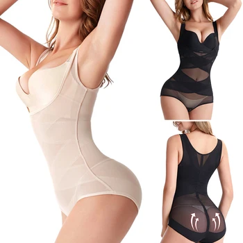 

Hot sale Women Slimming Underwear Bodysuit Body Shaper Fashionable Chic Comfortable Leisure Postpartum Recovery Waist Cincher