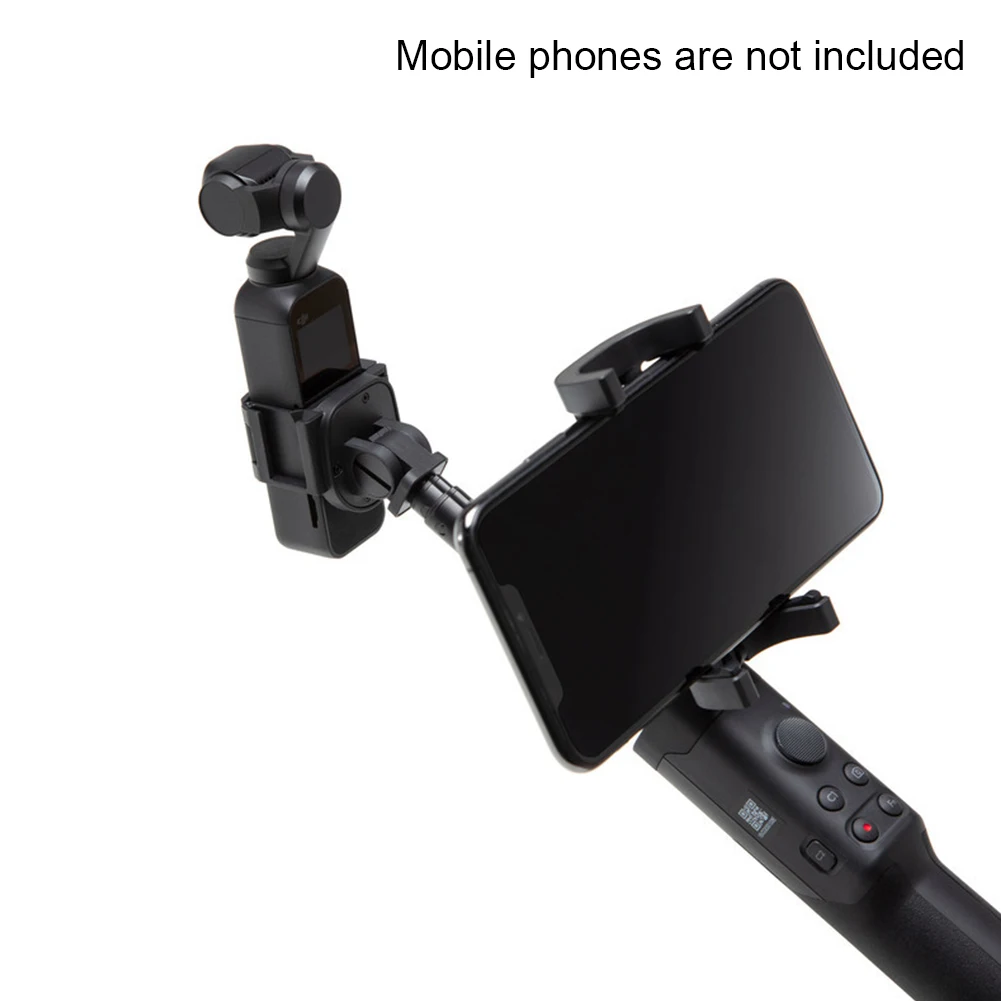 

Portable Camera Extension Rod Outdoor Stick Simple Phone Holder Tripod Mount Accessories 1/4 Handheld Expandable For OSMO Pocket