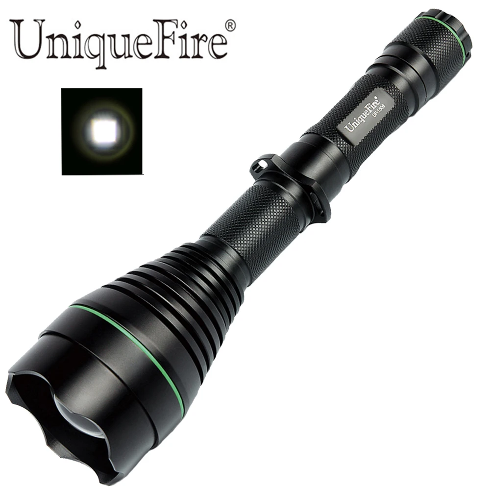 

UniqueFire 1508 T50 Reflector XM-L2 LEDPowerful Adjustable Flashlight 5 Modes Operated Torch Lamp for Night Camping Riding