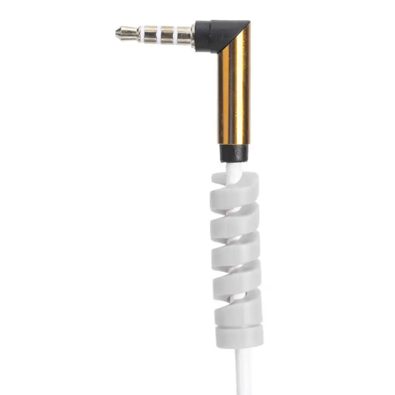 Автомобильный usb-кабель для зарядки, защитный рукав, спиральный кабель для зарядки, Защитная крышка для iPhone, Android