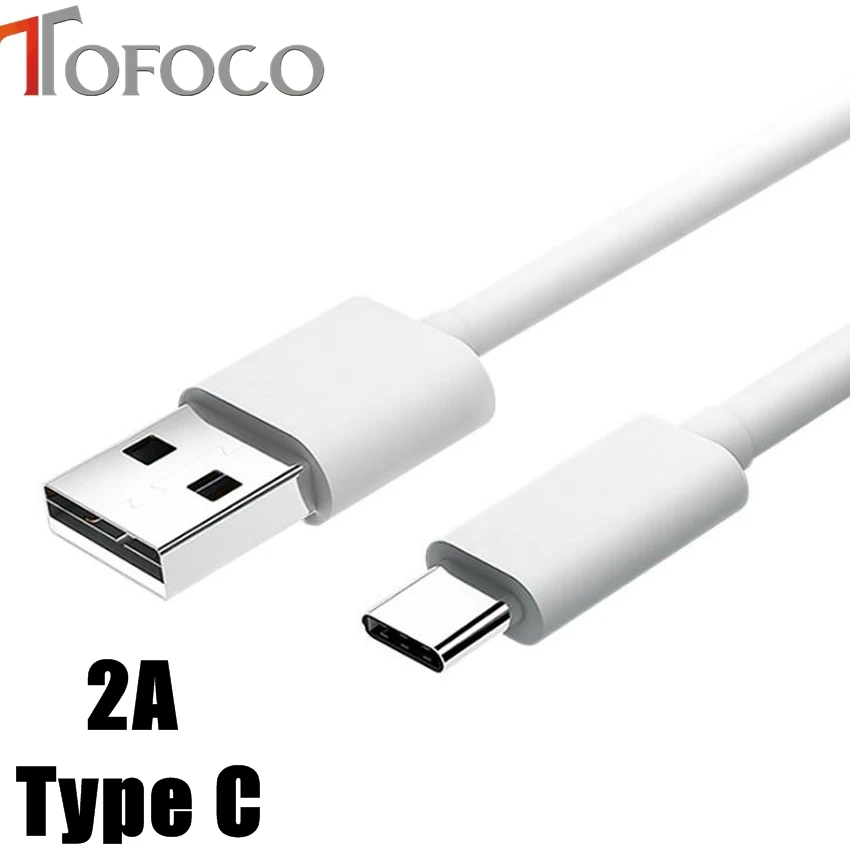 Кабель USB Type-C для быстрой зарядки Samsung Galaxy Note 8 S9 S8 + Oppo Findx 5 В 2 А | Мобильные телефоны