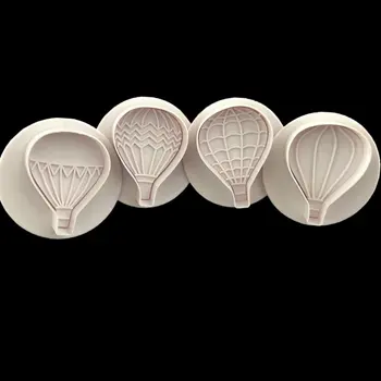 

4 PCS/SET Round Circle Shape Environmental Plastic Cookie Mousse Cake Ring Mold DIY Kitchen Baking Donuts Maker Cutter