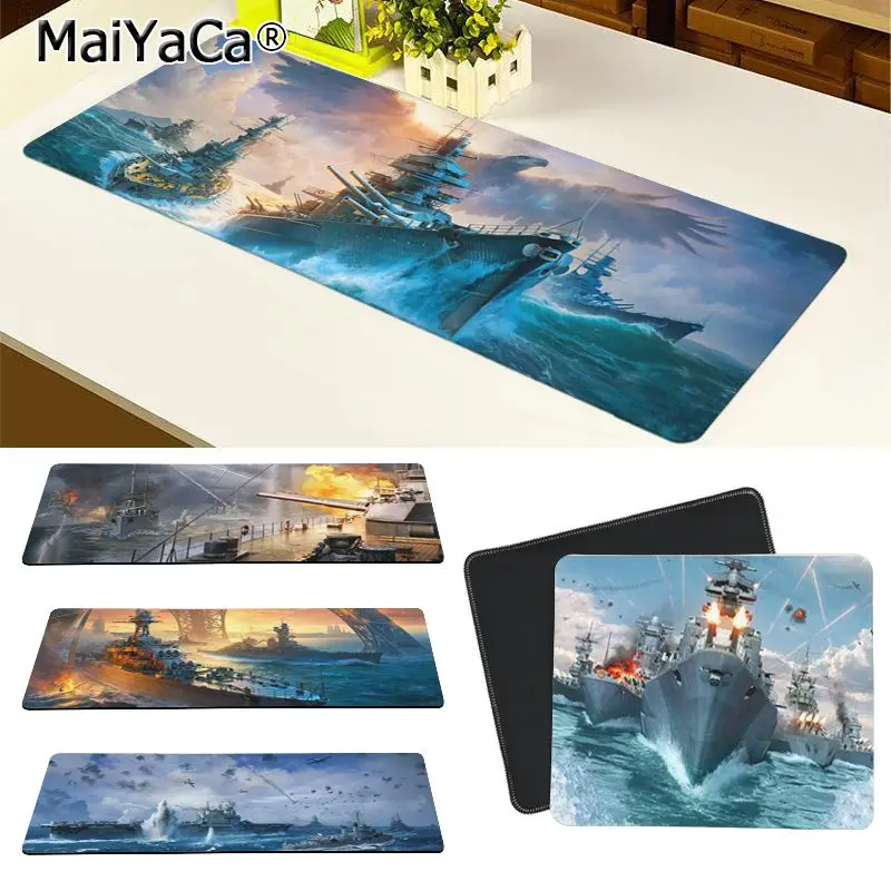 MaiYaCa высокое качество мир военных кораблей DIY дизайн игровой с узором коврик для