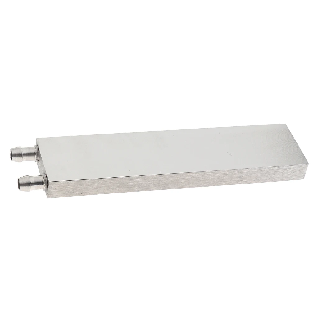 DIY Aluminum Water Cooling Block for CPU Graphics Radiator Heatsink 40mmx160mm