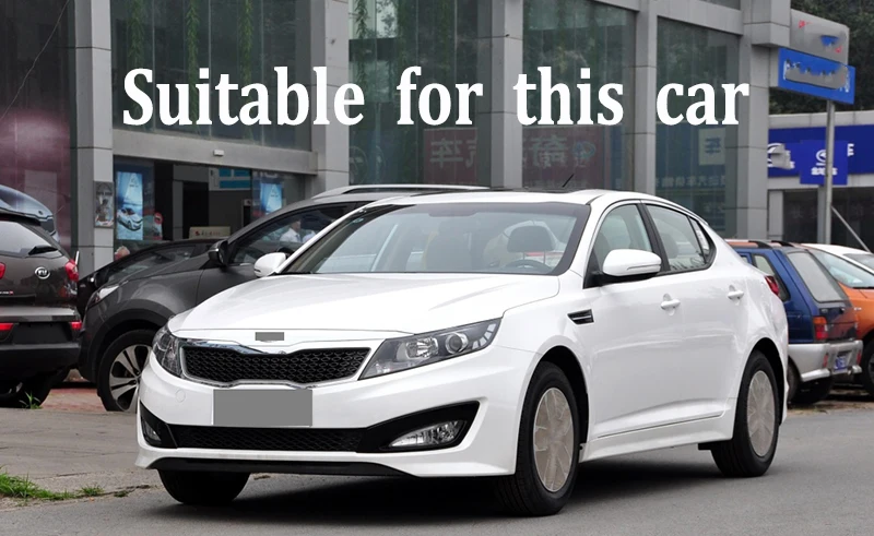 2 шт. для Kia Optima K5 2011-2013 6000K белый светильник Светодиодный дневной ходовой светильник DRL Автомобильная противотуманная фара