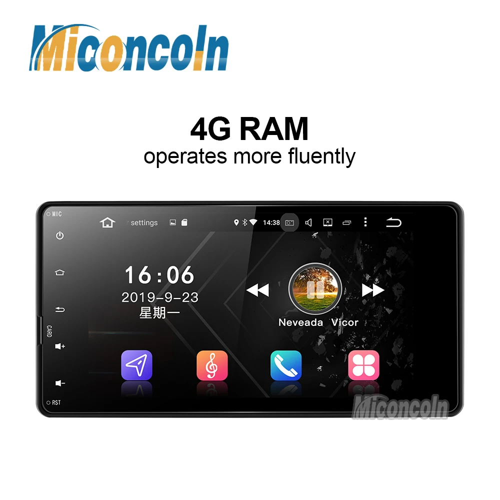 Android 9 0 4G ram автомобильное радио dvd мультимедийное видео gps навигация для Mitsubishi