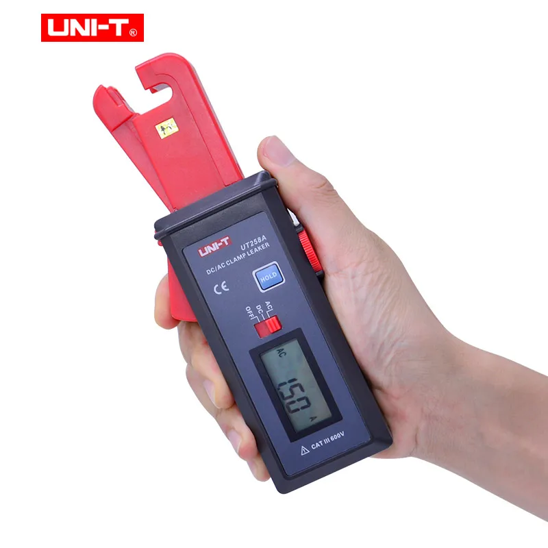 UNIT UT258A AC/DC Leakage Clamp Meter 10000count auto range Leakage