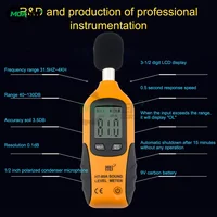 HT-80A  Noise Meter Decibel Meter Digital Sound Meter 30 – 130 dB Audio Noise Measure Device Tool Accessories 1