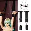 Sex Furniture Swing Hanging Door Erotic Swing Handcuffs Wrist Hand Cuff for Couples Woman Sex Position Bdsm Bondage Adult Games 1