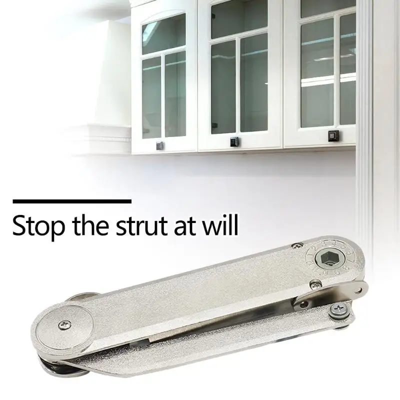 

Zinc Alloy Randomly Stop Lifting Bracket Cupboard Door Hinge Furniture Hardware Opening and Closing Smooth Easy to Install