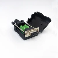 DB9 COM RS232 transfer-free Male Female Signals terminals connector D sub 9Pin 1
