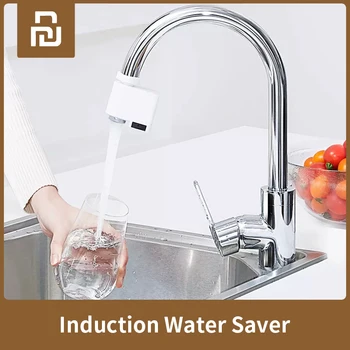 

Zanjia Induction Water Saver Intelligent Infrared Water Faucet Anti-overflow Swivel Head Water Saving Nozzle Tap from Youpin