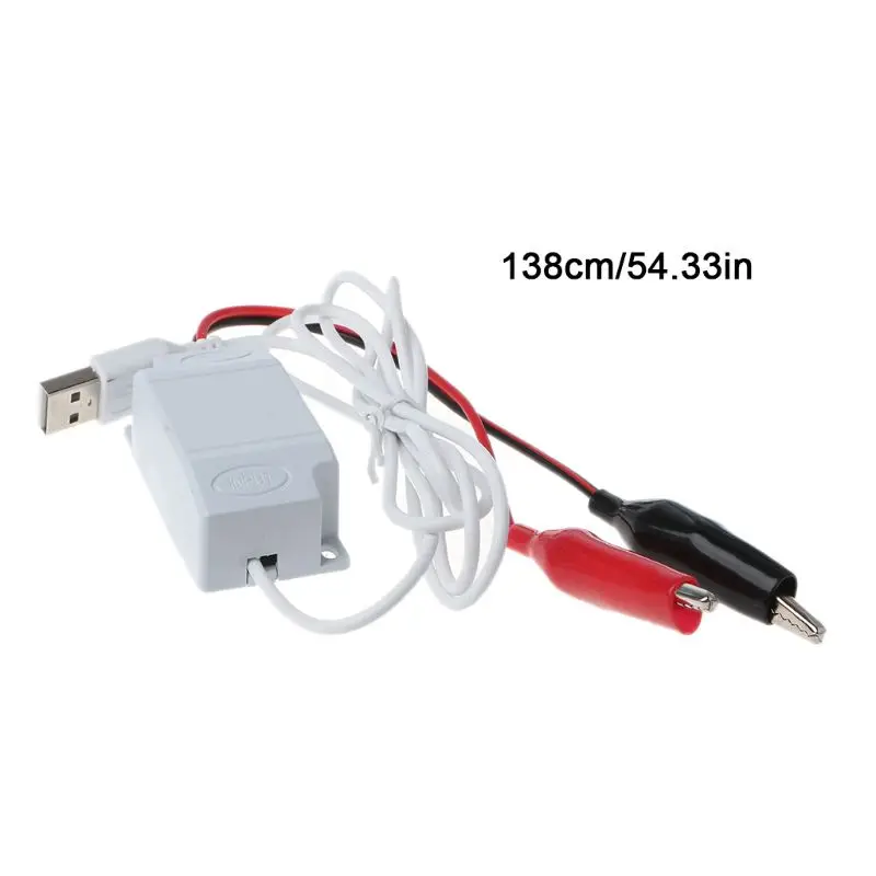 AA AAA батарея Eliminator USB 5 В до 1,5 В/3V4. 5 в понижающий зажим кабель преобразователь напряжения линия для часов дистанционное управление игрушки Calcu