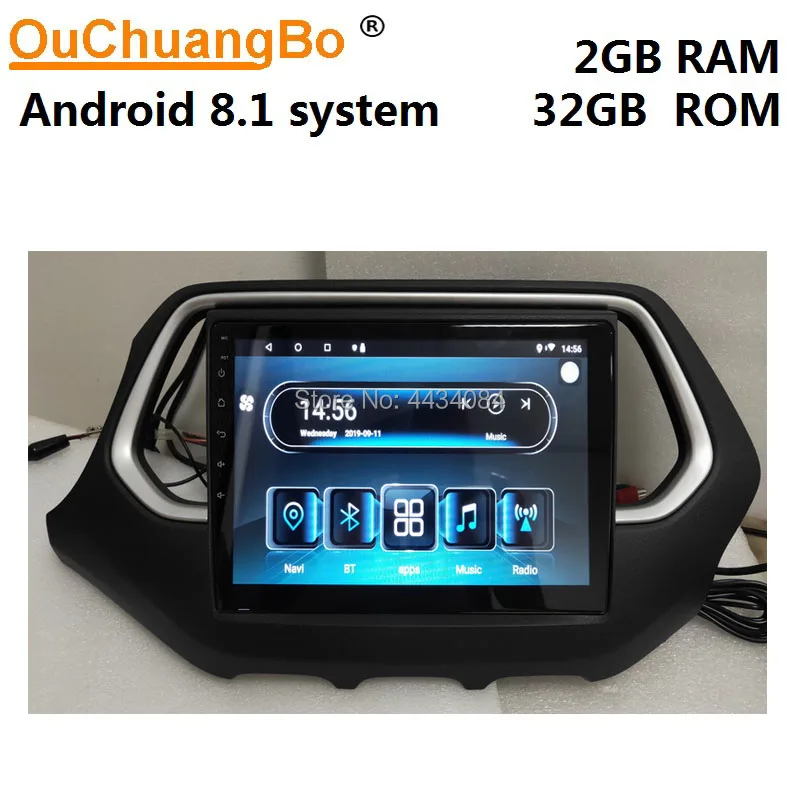 Ouchuangbo автомобильный аудио спутниковая навигация стерео для GAC Trumpchi GS4 Поддержка USB SWC wifi BT 4 ядерный процессор android 8,1