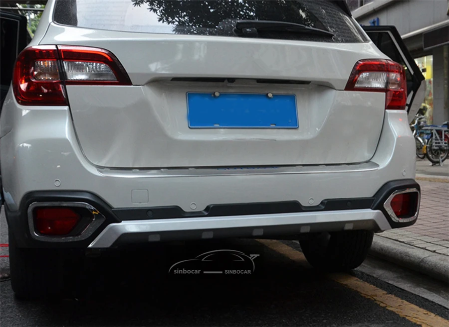 Защитная накладка на задний бампер для Subaru Outback 2015 2016 2017 2018 2019|Амортизаторы| |
