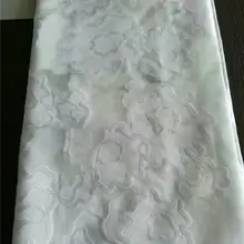 Белый цвет вышивка жаккардовая парча ткань для женского платья