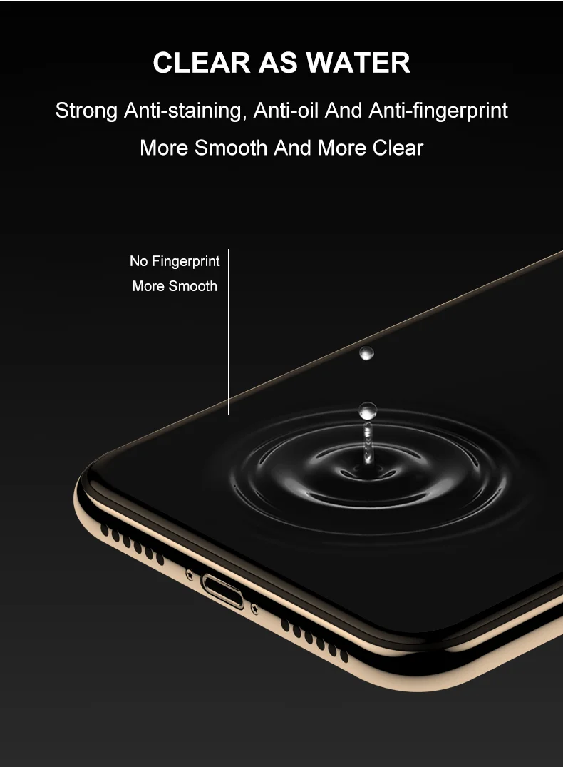 25D полное покрытие защитное стекло на Iphone 7 6 6s 8 Plus X Xs Max Xr на Iphone 11 Pro макс. Закаленное стекло протектор экрана