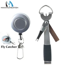 Maximumcatch рыболовная леска для ловли нахлыстом щипцы для быстрого маникюра инструмент для быстрой завязывания с магнитом Zinger втягивающий рыболовный аксессуар