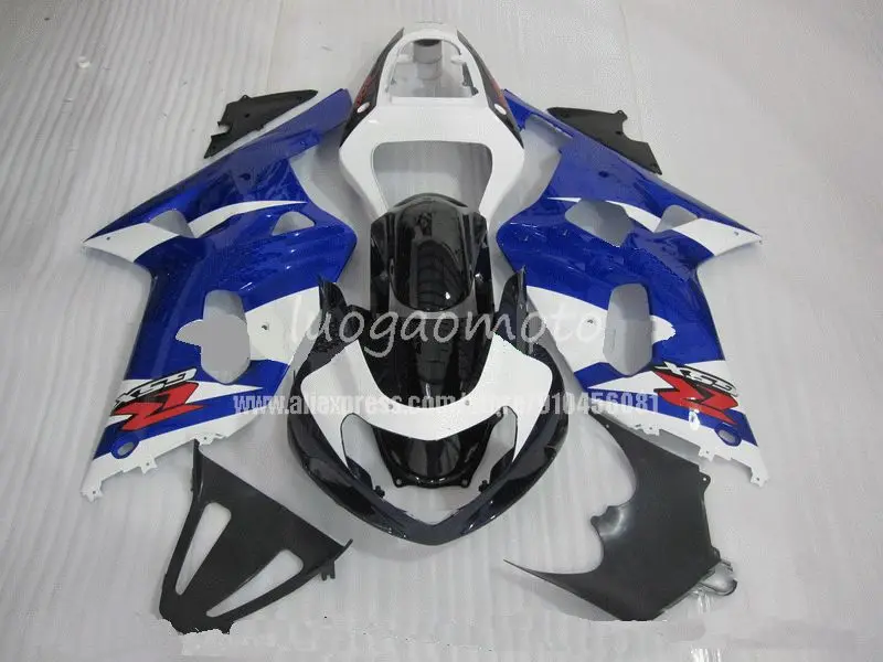 ABS Injection Fairings Kit For white blue Suzuki GSXR600 750 GSXR 600 K1 2001 2002 2003 01 02 03 bodywork Fairing kits | Автомобили и