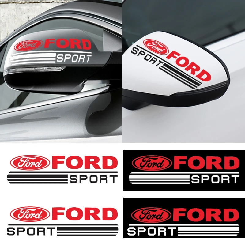 

2pcs Car Styling Sticker Rearview Mirror Stickers for Peugeot 308 408 508 RCZ 208 3008 2008 Car Accessories