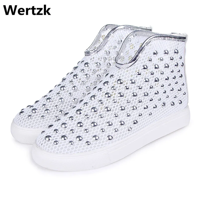 

2019 spring/summer loafers women's flat shoes mesh mesh ultra breathable sneakers hollow luxury shoes women designers E330