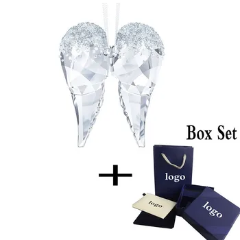 

SWA High Quality Fashion White Christmas Angel Wing Pendant Car Decoration 5403312 Luxury Exquisite Decoration High-end Gift