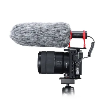 

A1 Silk Blend Microphone Windshield Low Self Noise Furry Cover for Rode NTG Professional Mic Photo Studio kits Microphone