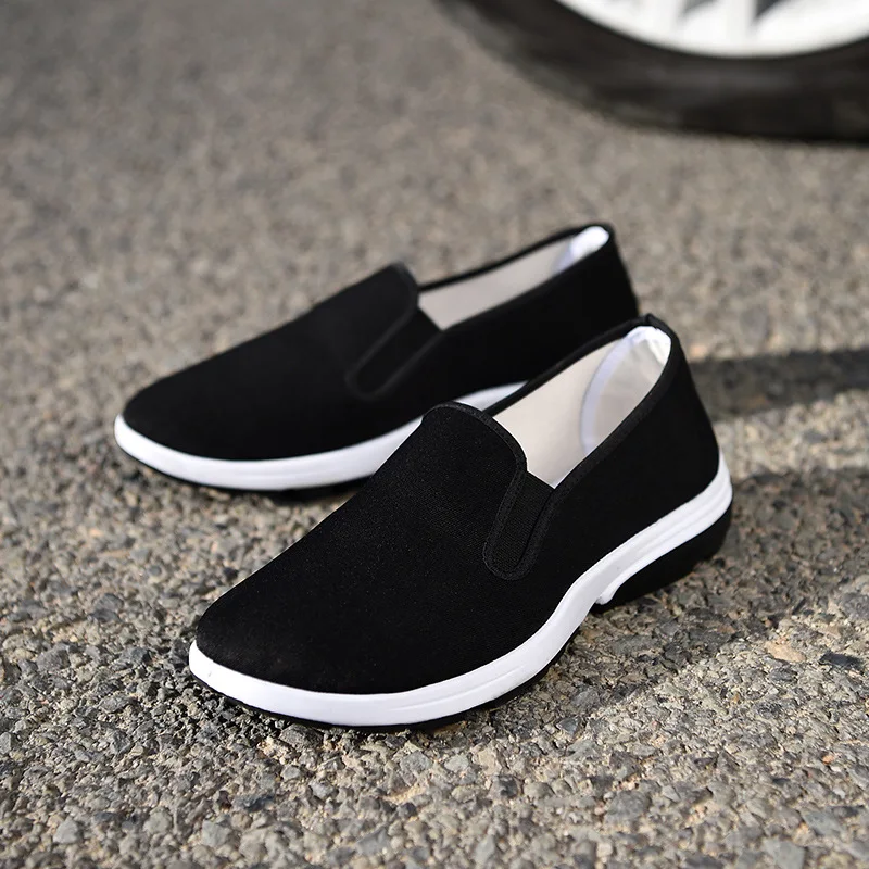 

New Style Old Beijing Cloth Shoes nan dan xie Anti-slip Casual Slip-on Loafers Breathable And Comfortable Old Beijing Cloth Shoe