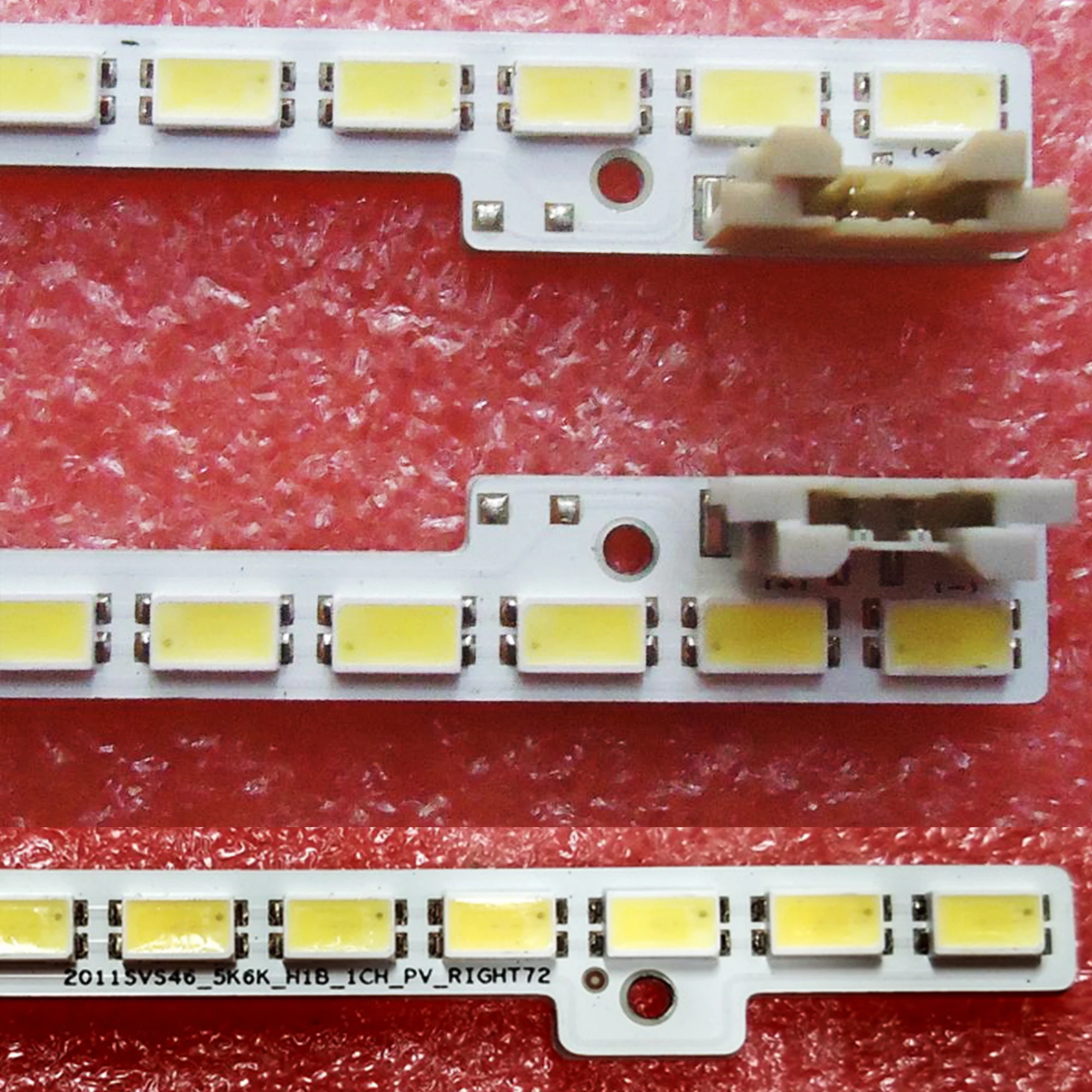 TV Lamps LED Backlight Strips For Samsung UE46D5000 UE46D5500 LED Bars 2011SVS46-FHD-5K6K-LEFT Bands Rulers 2011SVS46_5K6K_H1B 618mm 8led tv lamps led backlight strips 4708 k320wd a4213k01 k320wd a4 2014 8 2 tv bars kit led bands rulers k320wd5 k320wd6