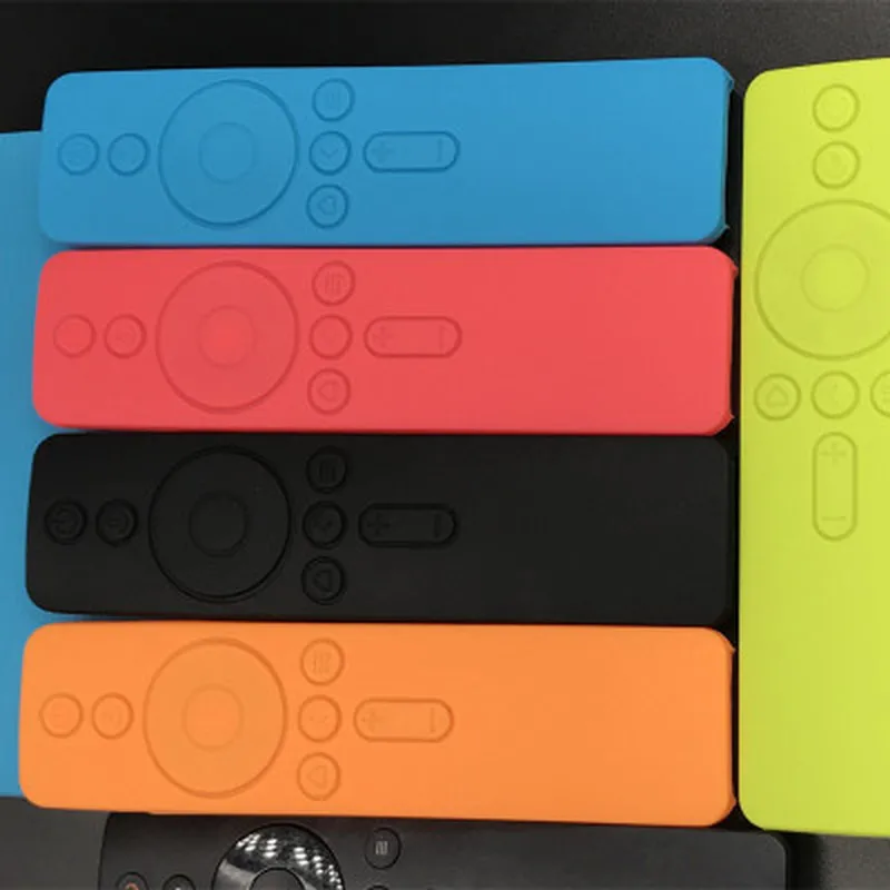 Remote-Cases Rubber-Cover Mi-Tv-Box Soft-Silicone Xiaomi for Voice 4a4c