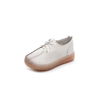 

Mommy ms true leather shoes manual suture shoes comfortable shoes. Through airtight SIZE39 shoes non-skid women