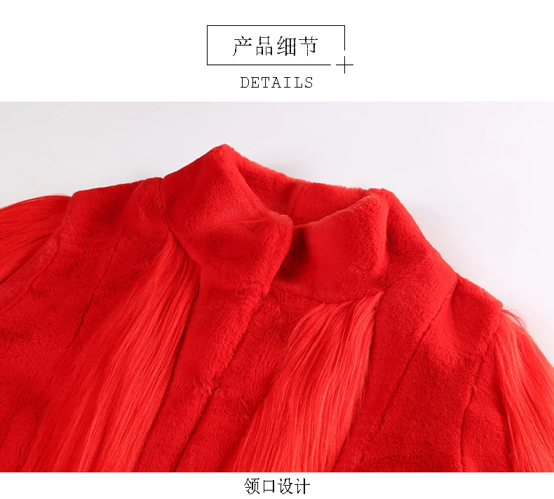 Nerazzurri Красное длинное пальто из искусственного меха женская мода зима элегантный плюс размер лоскутный мех пальто 4xl 5xl 6xl 7xl теплая пушистая верхняя одежда шубки из искусственного меха шуба искусственная