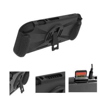 

Protective Case Grip Kickstand Shockproof Cover for Nintendo Switch Lite Console Accessories
