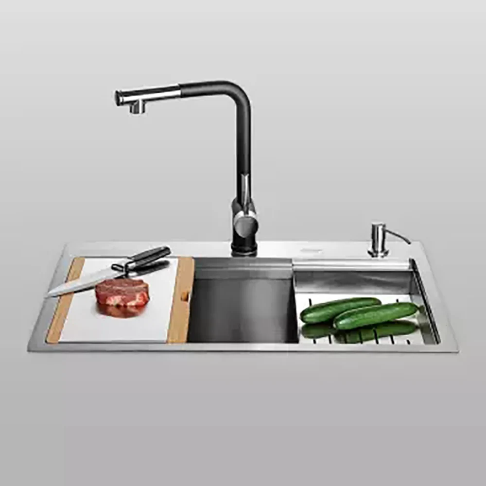  MenSARJOR Multifunctional Kitchen Composite Hand Shell 50L Stainless Steel Shell - 4000166838374