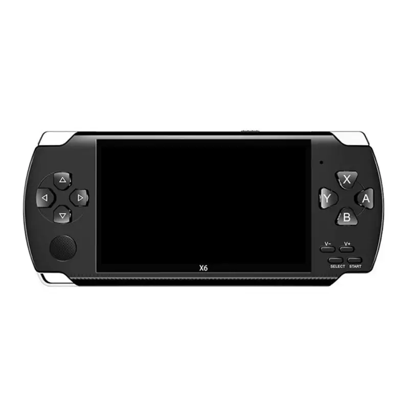 Handheld Game Console 64 Bit 8gb 4.3 Inch HD Mp5 Game Console x6 Fc Portable Handheld Game Player