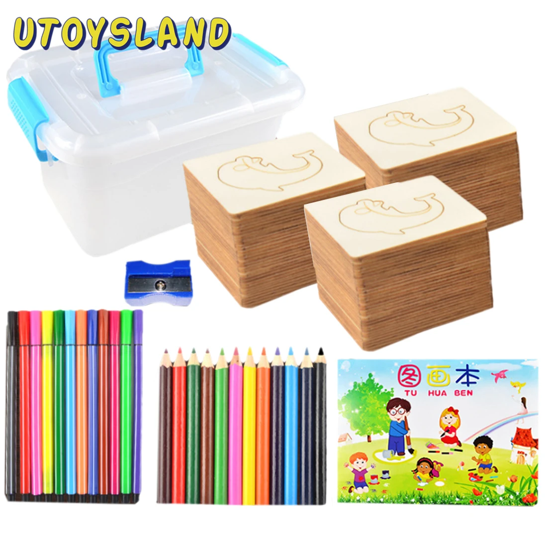 Деревянные шаблоны для рисования ручной работы 60 шт. трафареты граффити набор