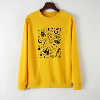 

Aliexpress Europe and the United States trend round neck hoodie fashion loose casual hoodie