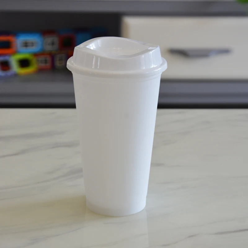 473ml 480ml 500ml 16oz blank plain plastic cup cold cup cold drink