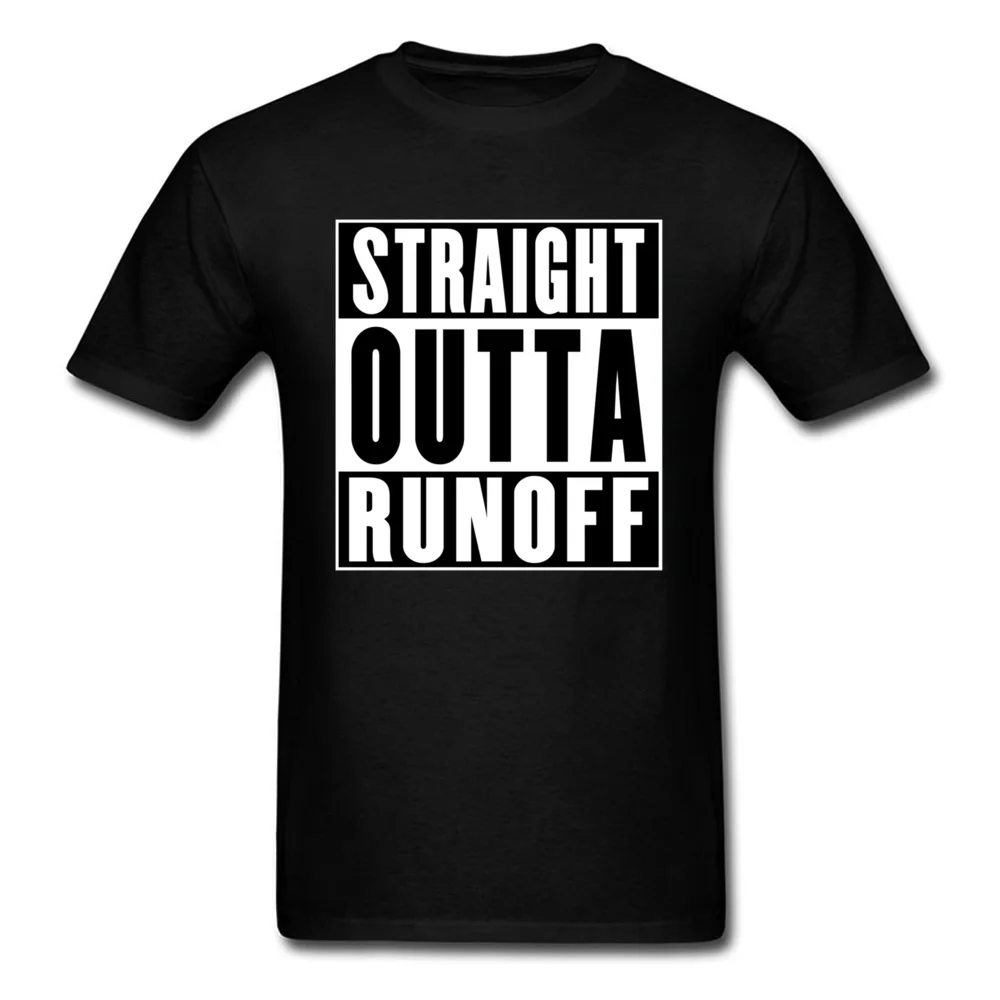 

2020 Discount New Alphabet T Shirt Straight Outta Runoff Hip Hop Rock Music Tops & Tees Adult Men Tshirts Ostern Day Black