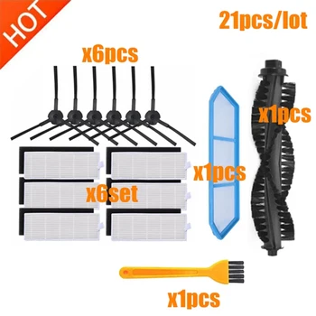 

For ILIFE A40 Accessories Chuwi ilife A4s A40 Robot Vacuum Cleaner Parts Kits Replacement Dust HEPA Filter Main Brush Side Brush