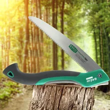 LAOA Camping Saw 250mm Portable Trimming New Type 7T/9T/12T Saw Folding Fruit Tree Pruning Garden Hand Saw