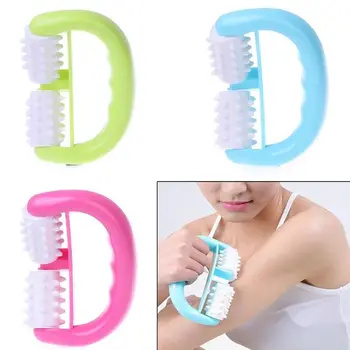 

roller 1pc Blue D Type Fat Control Roller Massager Cellulite Leg Abdomen Neck Buttocks Fast Anti Cellulite Face Lift Tools