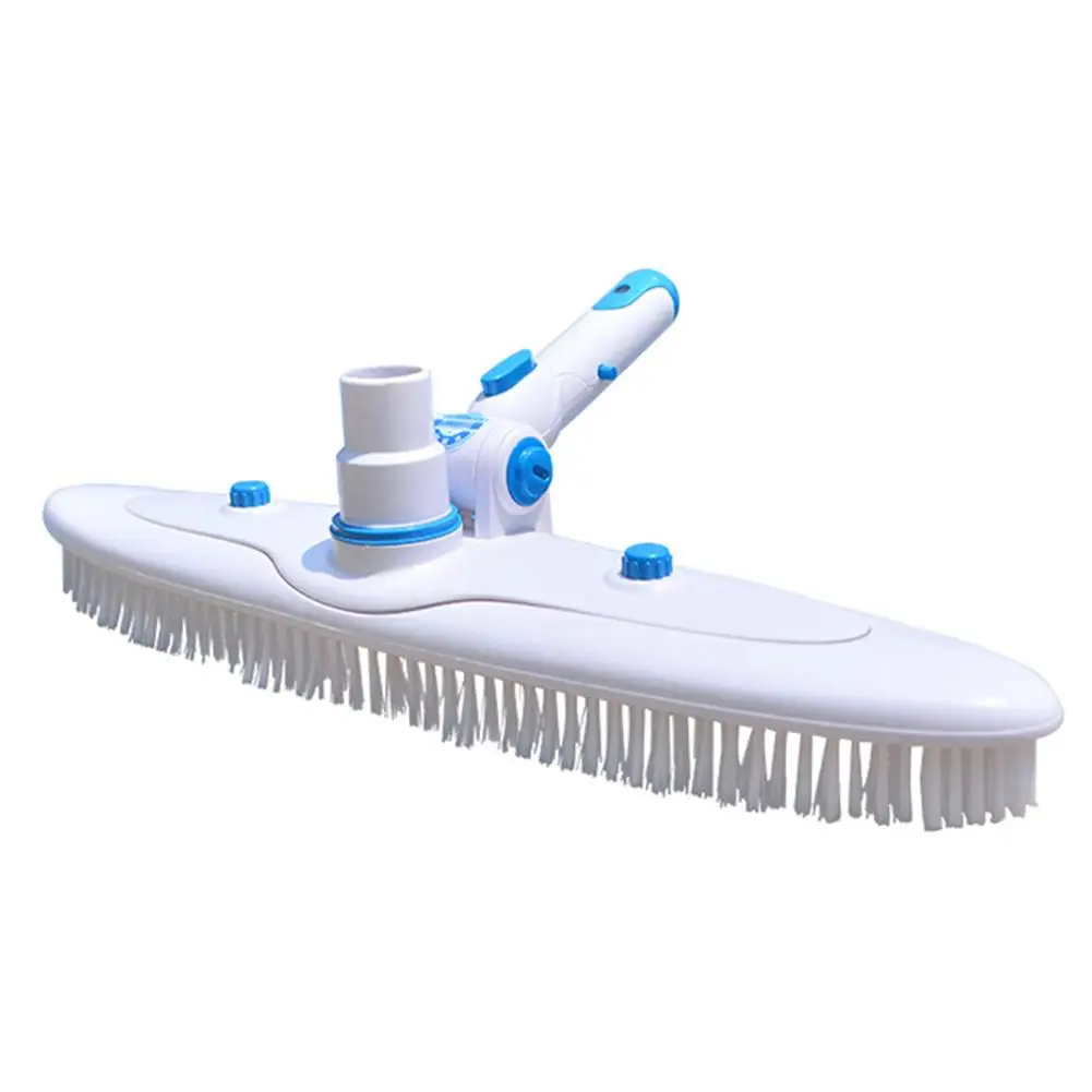 

Pool Supply Flexible Cleaner Pool Vacuum Head Clip Handle Cleaning Brush