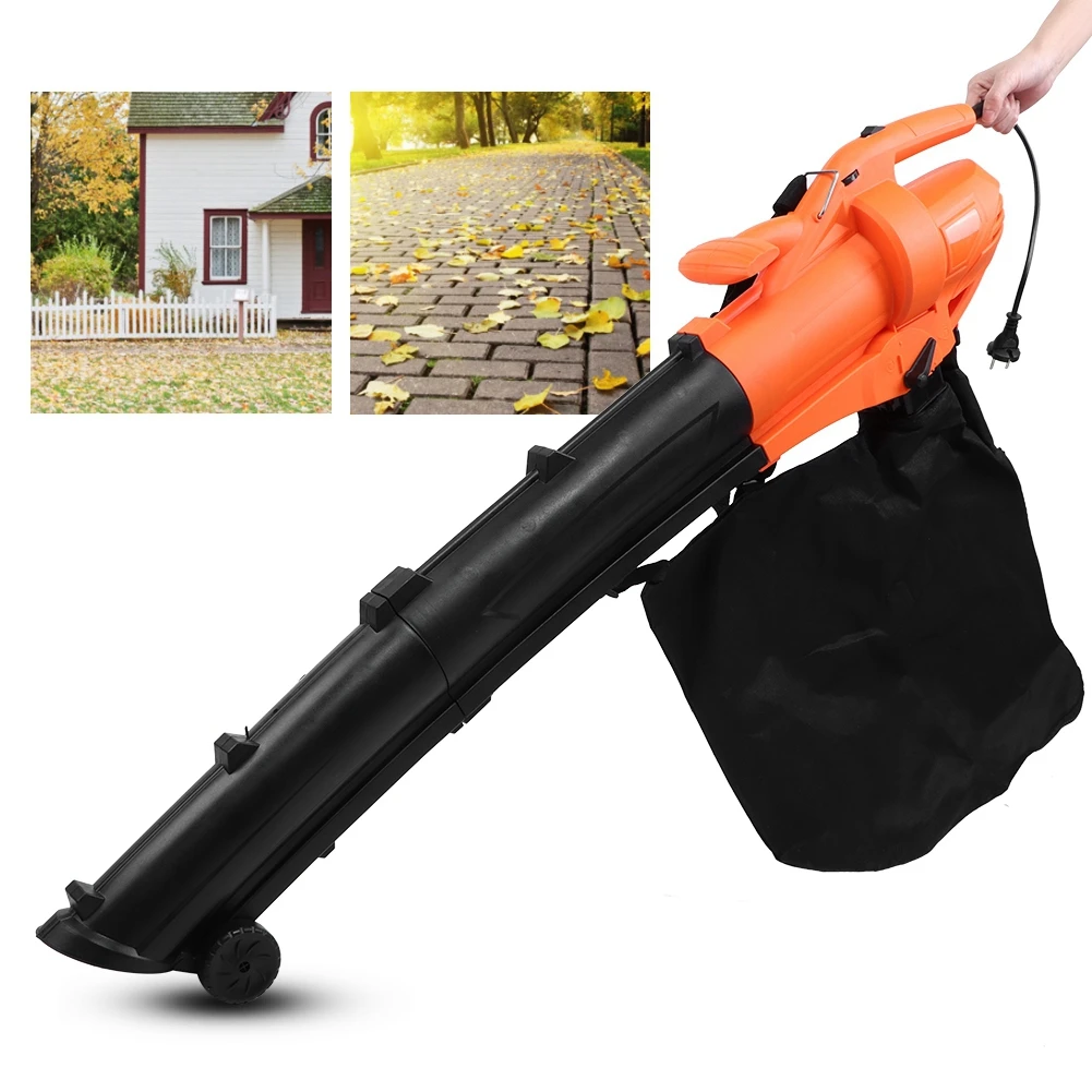 

AC 220V Electric Leaf Blower Handheld Leaf Cleaner Sweeper Air Blower For Home Garden