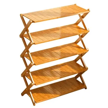 

Simple household specials multi-layer small shoe rack dormitory door economy type space folding shoes shelf rack