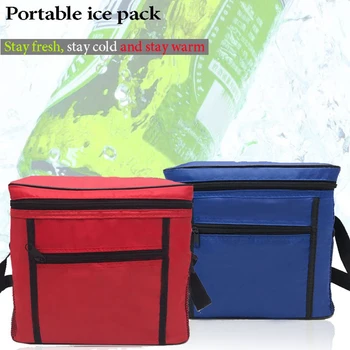 

Cooler Bag Folding Insulation Large Portable Ice Bags Waterproof Lunch Leisure Picnic Packet Bento Box Food Thermal Bag Tote