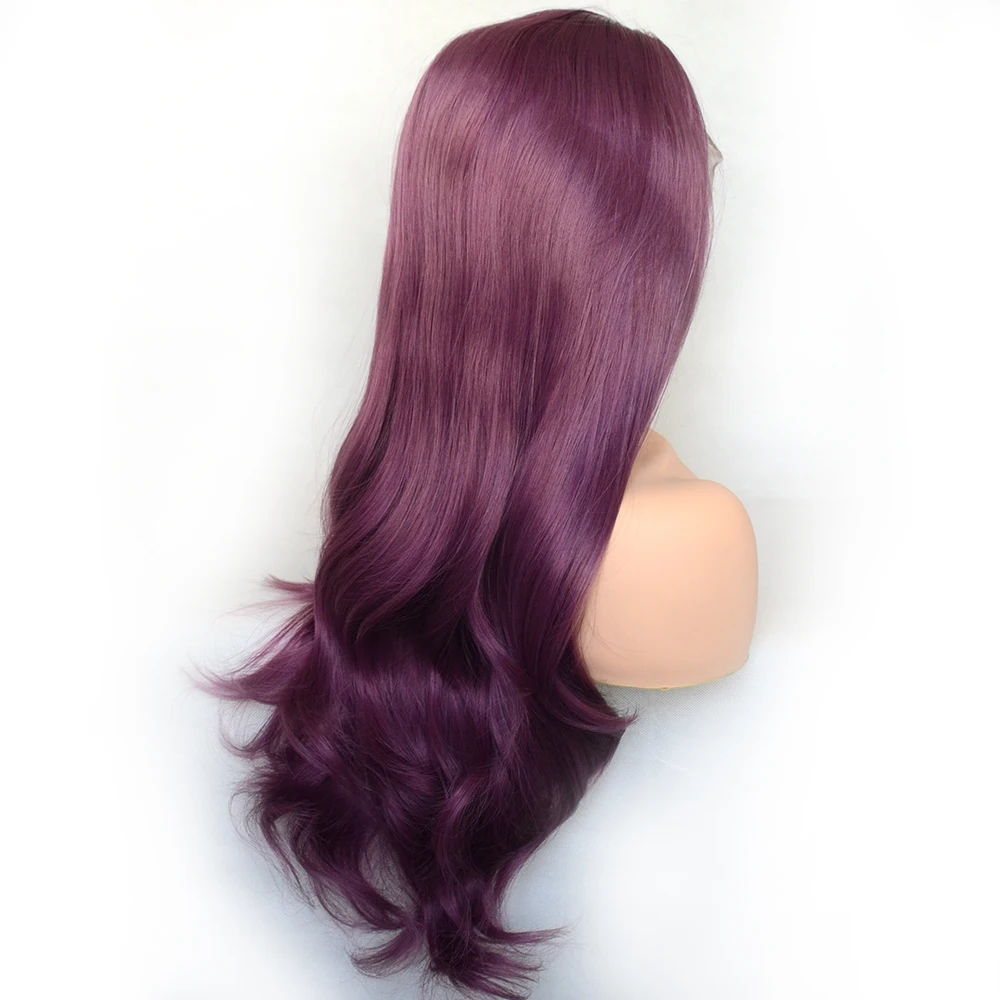2716 purple lace front wig-5